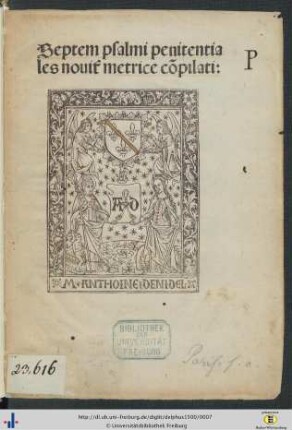 Psalmi poenitentiales metrice compilati