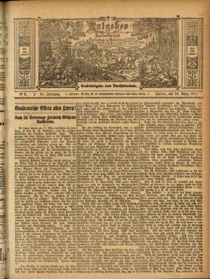 Ausgabe vom Sonntag, den 23. März 1913.