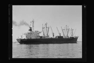 Bertram Rickmers (1979), Frachtschiff, Rickmers-Linie KG, Hamburg, Bau-Nr. 1013