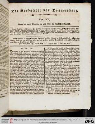 Nro 157