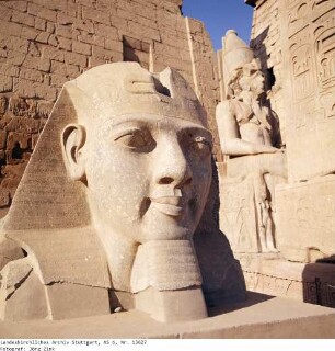 Ägypten: Ramesseum Theben West