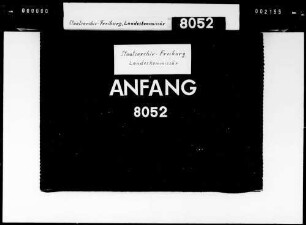 Brand in Bürglen, G. Weilheim am 4.8.1934
