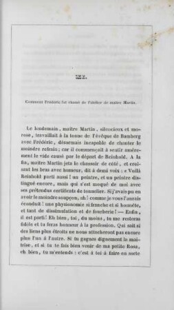 XI. Comment Frédéric fut chassé de l'atelier de maître Martin