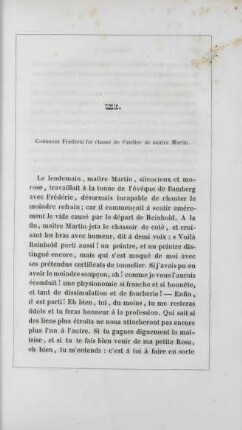 XI. Comment Frédéric fut chassé de l'atelier de maître Martin