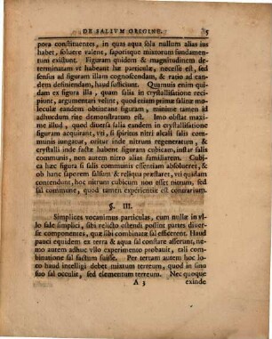 Diss. inaug. ... de salium origine