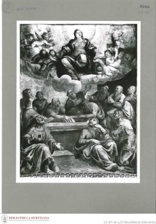 Szenen aus dem Marienleben, Evangelisten und Propheten, Mariä Himmelfahrt