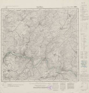 5612 (alte Nr.: 3271) Bad Ems, Meßtischblatt (4cm - Karte)