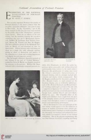 Exhibition of the National Association of Portrait Painters