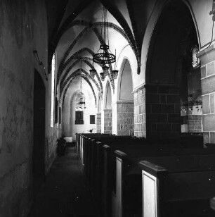 Strausberg, Predigerstraße 2. Marienkirche (um 1250, 1341/1342 Renovierung, ab 1448 Umbau). Seitenschiff