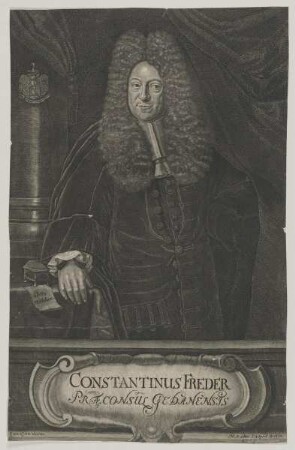 Bildnis des Constantinus Freder