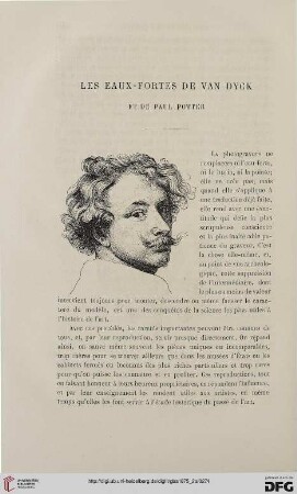 2. Pér. 12.1875: Les eaux-fortes de Van Dyck et de Paul Potter