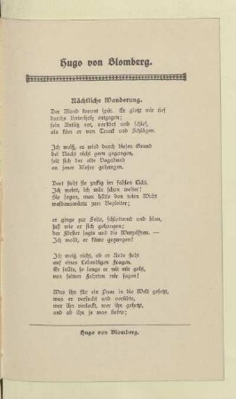 Hugo von Blomberg
