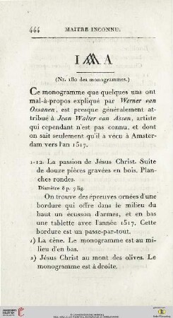 [Maîtres inconnus et al.]