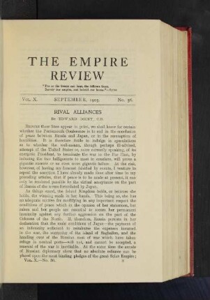 Vol. X. September, 1905. No. 56.
