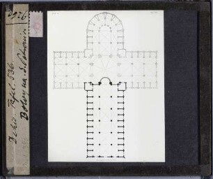 Bologna, S. Petronio : Grundriss - Projekt u. Ausführung