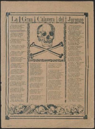 La gran calavera del jorongo