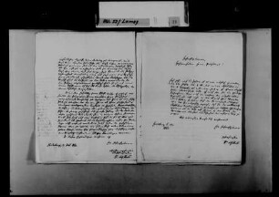 Schreiben von Karl Heinrich Rau, Heidelberg, an August Lamey: Weiterleitung einer Publikation Raus an Lamey.
