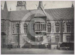 Rathaus Breslau mit Erker von S