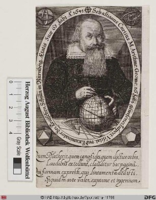 Bildnis Sebastian Kurz (lat. Curtius) d. Ä.