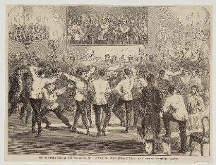 Ball österreichischer Truppen in Ravens Hotel Truppen 1864