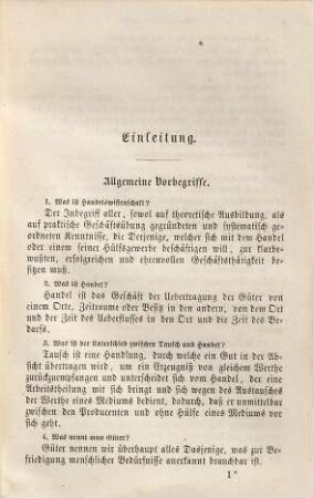 Katechismus der Handelswissenschaft