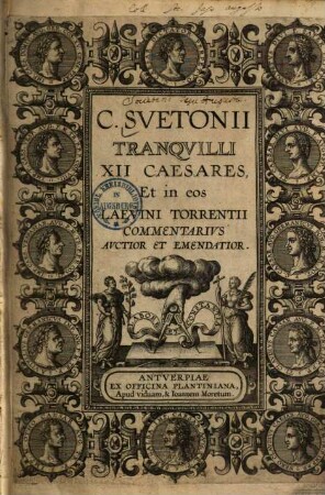 C. Svetonii Tranqvilli XII Caesares