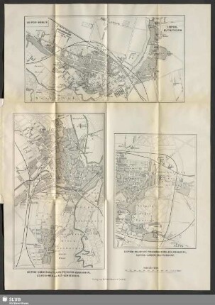 Leipzig-Gholis - Leipzig-Eutritzsch - Leipzig-Lindenau,-Plagwitz,-Klein-Zschocher, Leipzig-Neu und Alt-Schleussig - Leipzig-Neustadt, -Volkmarsdorf, -Sellerhausen, Leipzig-Anger, -Crottendorf
