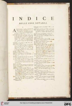 Indice delle cose notabili
