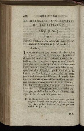 XI. Réponses Aux Lettres De Remerciment.