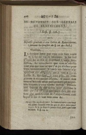 XI. Réponses Aux Lettres De Remerciment.