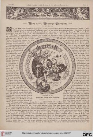 Mode in der Wohnungs-Einrichtung