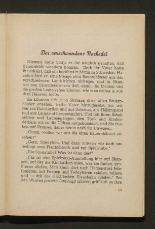 Der verschwundene Nackedei