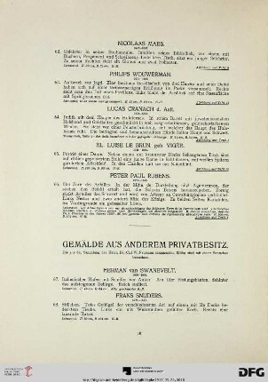 Gemälde aus anderem Privatbesitz (Nr. 67-139)