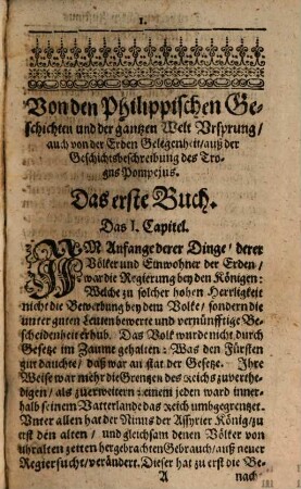 Der verteutschte Justinus