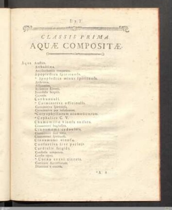 Classis Prima bis Classis vigesima tertia