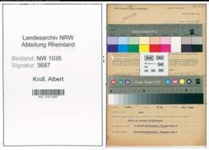 Entnazifizierung Albert Kroll , geb. 05.12.1895 (Arbeiter)