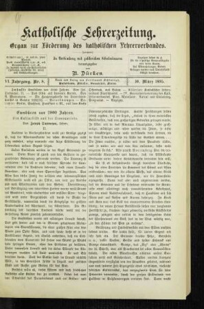 Emsbüren vor 2000 Jahren : ein Kulturbild aus der Urnenperiode ; [Schluß]