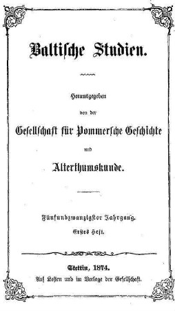 Baltische Studien
