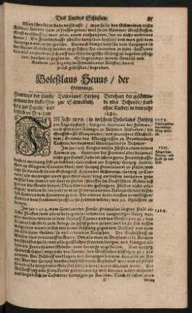 Boleßlaus Seuus/ der Grimmige.