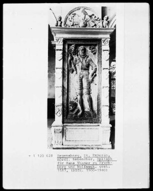Epitaph des Hans Thumer zu Pruckberg, gestorben 1587