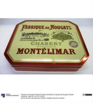 Fabrique de Nougats Chabert Confiseur.