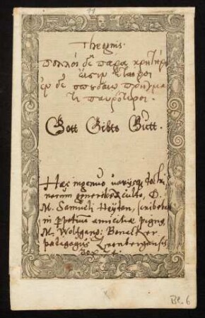 Bl. 6 = Nr. 11