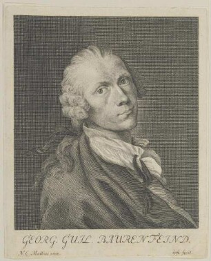 Bildnis des Georg. Guil. Baurenfeind