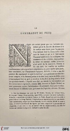 3. Pér. 3.1890: Le Rembrandt du Pecq