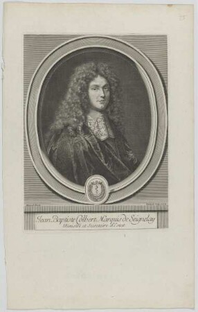 Bildnis des Jean Baptiste Colbert