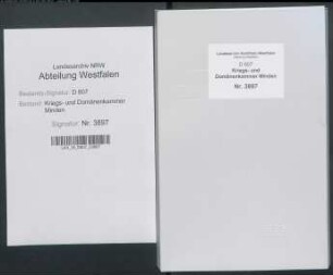 Reparatur der zum Stift Herford gehörigen Brücken