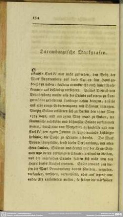Luxemburgische Markgrafen