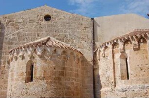 Insel Sardinien - Spätromanische Kirche : Spätromanische Kirche Santo Stefano in Monteleone Rocca Doria