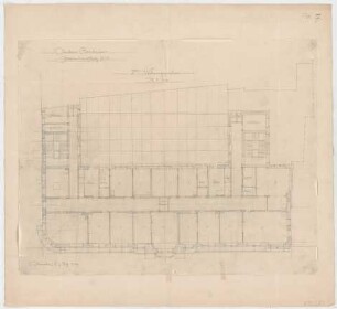 Thiersch, Friedrich von; München; Palais Bernheimer - Grundriss