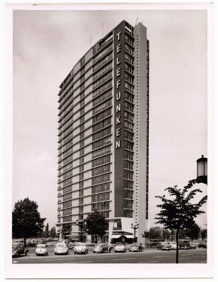 Telefunken-Hochhaus, Berlin-Charlottenburg: Ansicht